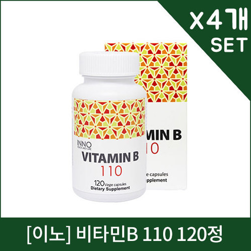 [이노] 비타민B 110 120캡슐X4개