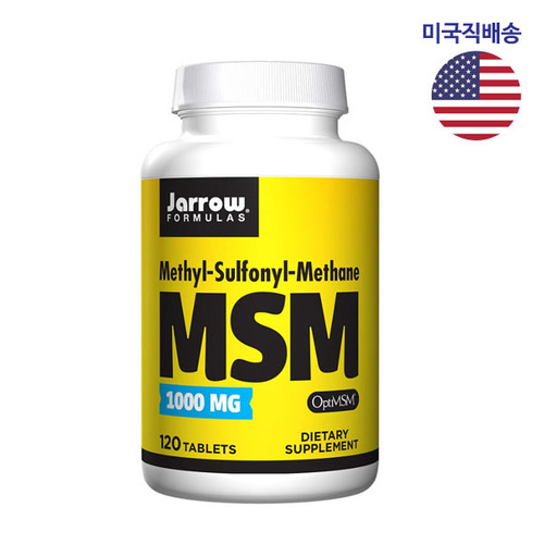 자로우 도피러스 식이유황 MSM 1000 mg, 120 타블렛