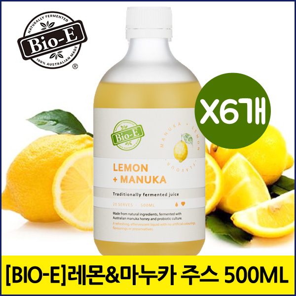 [BIO-E] 레몬 마누카 주스 500ml X 6개