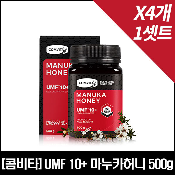[콤비타] 마누카꿀 UMF10+ 500gX4개