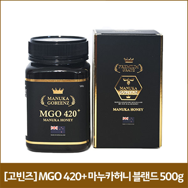 [고빈즈] MGO 420+ 마누카허니 블랜드 500g
